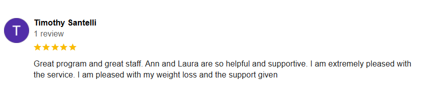 Weight Loss Kenosha WI Testimonial